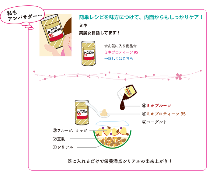 ミキプロダクトアンバサダー_ミキさん