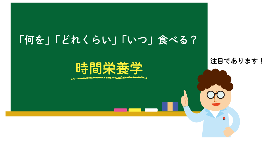 時間栄養学でもっと健康に。