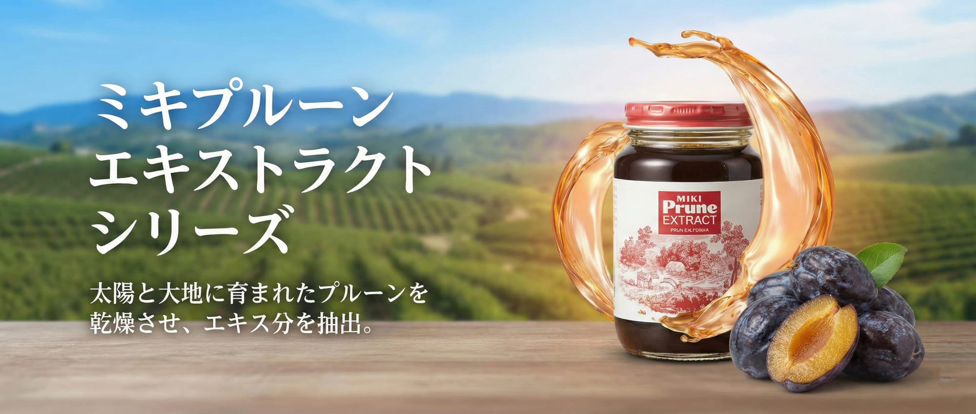 ミキプルーン エキストラクト シリーズ